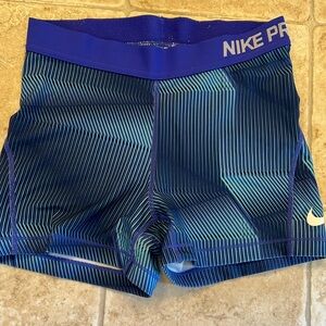 Nike pro spandex shorts